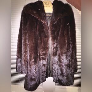 Vintage Blackglama Great Lakes Mink Fur Coat